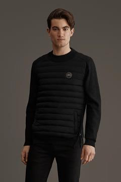 Chamarras Canada Goose Hombre México - HyBridge Prendas De Punto Black Label Negros IA4591620